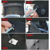 Organizador De Maletero De Coche Con Gancho Para Paraguas Soporte De Montaje En Maletero ABS Material Tamaño 18.5x6 - details 7