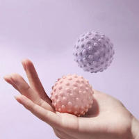 Bola De Masaje Fascia Punto Elevado TPR Maestro De Postura Yoga Bola Para Cintura Y Espalda Bola De Masaje Para Pies - details 4