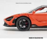 Modelo De Coche De Aleación Malaren 765TL 1:32 Con Sonido Y Luz Vehículo De Decoración Para Niños Regalo Juguete Diecast Para Edades 4-12 - details 6