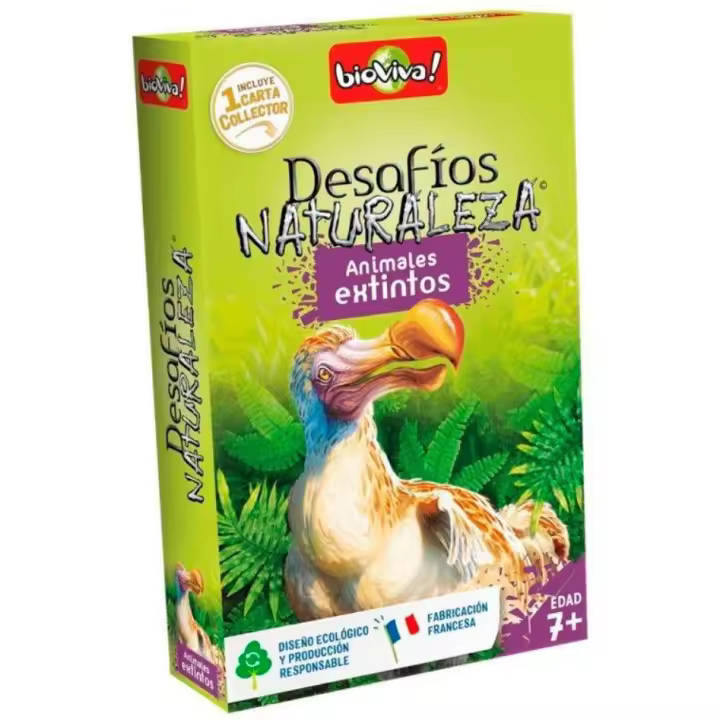 Bioviva - Desafíos Naturaleza. Animales extintos. Juego educacional - 1