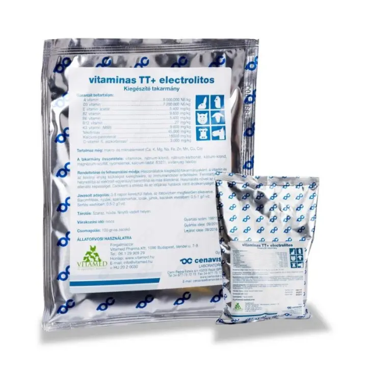 VITAMINAS TT + ELECTROLITOS CENAVISA 100GR - 1