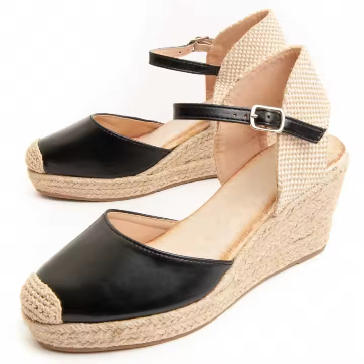 Alpargata De Cuña Para Mujer.  Montevita  Meca4  91081 - 1