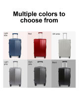S7 STAR Juego de 3 Maletas Viaje Rígidas con portavasos, Trolley Maleta de Cabina Ligero Resistente, Equipaje de Mano 20in 24in 28in, 3 PCS Juego de Maletas PC 4 Ruedas Giratorias 360° - details 9