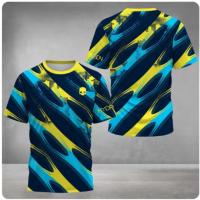 Camiseta De Tenis De Pádel Para Hombres 2024 Transpirable Y Secado Rápido Manga Corta Deporte Al Aire Libre Casual - details 8