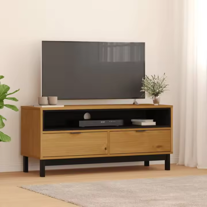 Mueble para TV FLAM madera maciza de pino 110x40x50 cm - 1