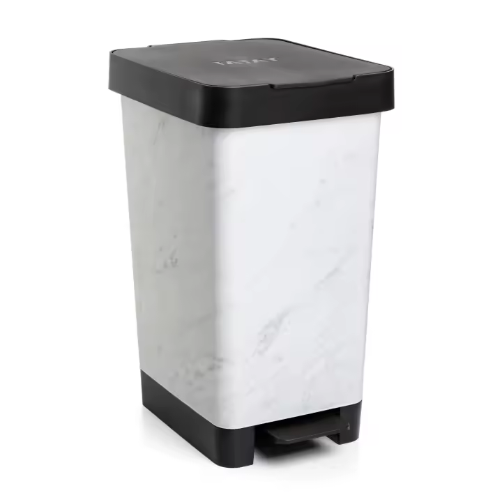 TATAY 1021201 CUBO PEDAL 25L SMART DECO MARBLE - 1