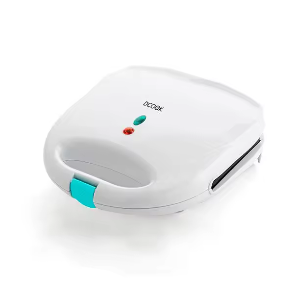 Sandwichera Doble con Placas Antiadherentes y Potencia 750W - 1