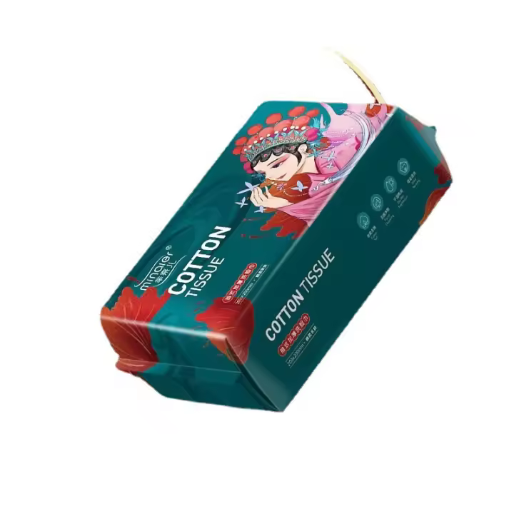 Toalla De Rostro Desechable De Algodón Suave Para Maquillaje Y Limpieza Toalla De Viaje Pull-Out Toalla De Lavado De Rostro - 1