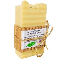 3 Jabones Artesanos Naturales con Leche de Cabra. PumarShop Cinnia Natura. Hidratante. Antiarrugas. Indicado para Piel Seca. Regenerador. Piel Sensible. Hecho a Mano. Apto Veganos. - details 3