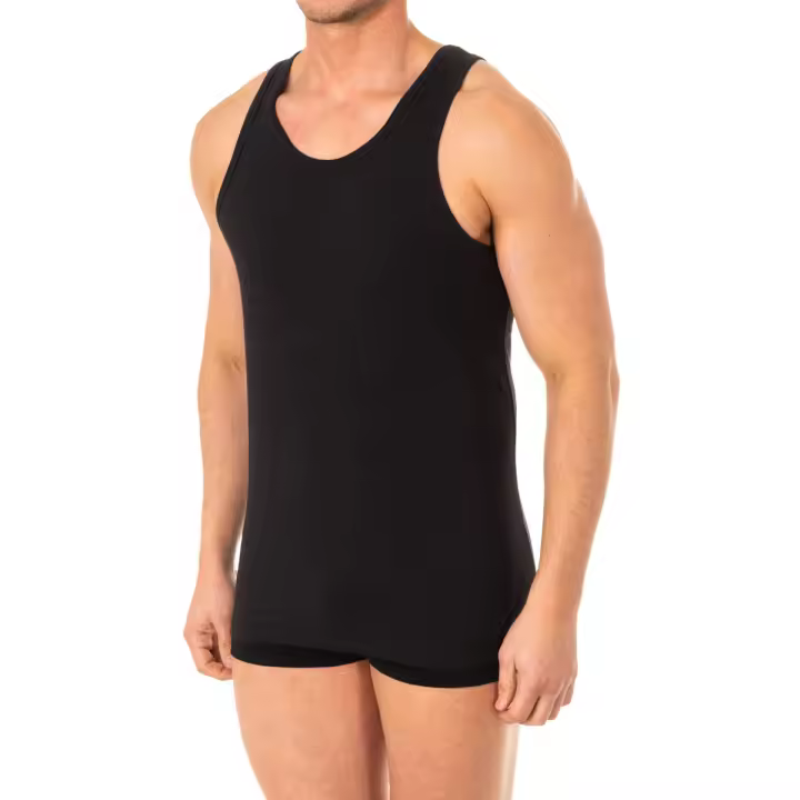 Abanderado-Camiseta de tirante ancho y cuello redondo para Hombre A040Z - 1