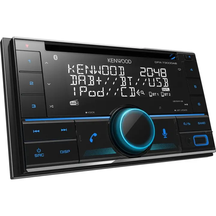 Receptor Multimedia KENWOOD DPX-7300DAB, de CD/USB con Bluetooth y radio dy - 1
