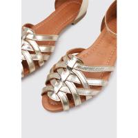 Sandra Fontán MINT Sandalias Planas Mujer Dorado - details 1