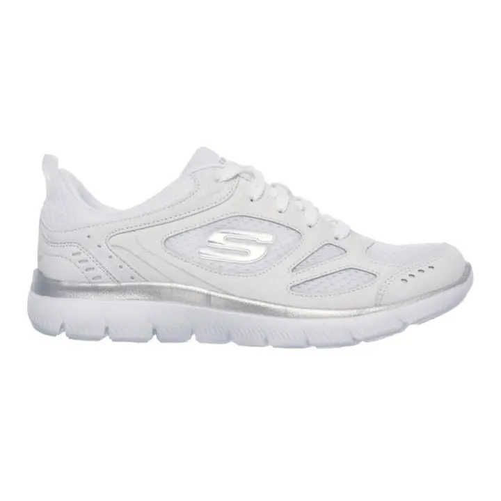 Zapatillas Skechers Summits Suited Blanca 12982-Ws - 1