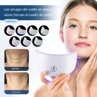 Máscara De Lifting LED Para Cuello Dispositivo De Belleza Del Cuello Antiarrugas Rejuvenecimiento Y Aclarado De La Piel Incluye Batería - details 0