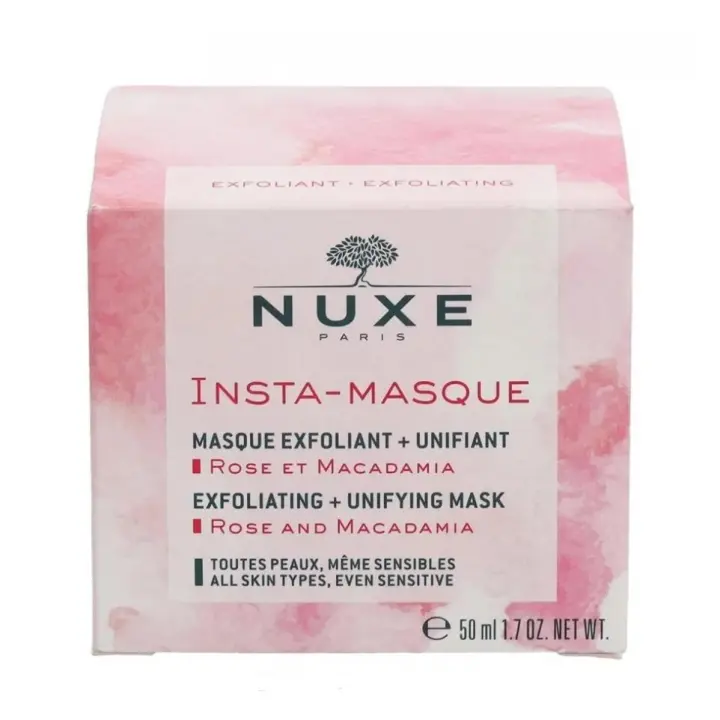 NUXE INSTA- MASQUE MASCARILLA FACIAL EXFOLIANTE + UNIFICANTE 50 ml - 1