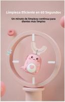 Cepillo De Dientes Eléctrico Para Niños Silicona De Grado Alimenticio 360 Grados Automático Carga USB Cepillo Inteligente U-Shaped - details 6