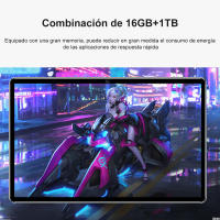 2025 nueva tableta de 10.1 pulgadas Android 13.0 20000mah 16GB Ram 1TB Rom WiFi 14 tableta nuclear PC 4G / 5G 5K red de alta definición global promoción de bajo precio para regalos de oficina portátiles - details 1