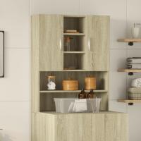 vidaXL Armario de lavadora roble Sonoma 70,5x24x90 cm - details 0