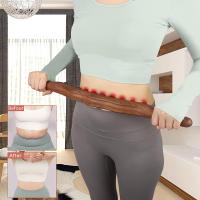 Rodillo De Masaje Lymphático De Madera Para Terapia Y Eliminación De Celulitis Herramienta De Drenaje Linfático Para Cuello Espalda Cintura Piernas - details 6