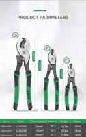 Tijeras Multifuncionales LAOA De Acero CR-V Para Cortar Cables Y Destornillar Herramienta Eléctrica Con Mango De Goma 6/8/10 Pulgadas - details 3