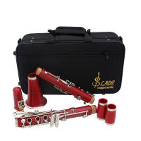 SLADE Clarinete Bb De 17 Teclas En Bakelite Instrumento De Viento Profesional Con Caja Y Fibras Musical Partes De Instrumento - details 8