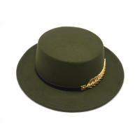 Gorro Fedora De Lana Vintage Otoño Invierno Para Hombre Y Mujer Con Cordón Y Ala Ancha Elegante Para Dama Gorro De Jazz Plancha - details 10