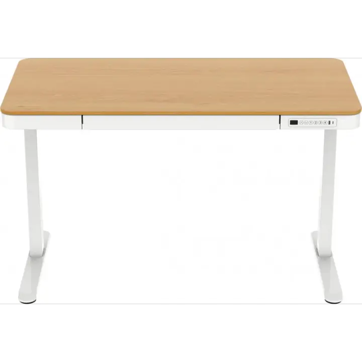 Tuckano Escritorio Eléctrico Regulable en Altura et119w-c Blanco Roble - 1