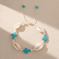 Collar Boho De Concha Natural Para Mujeres Y Niñas Con Estrella De Mar Y Caracol Cadena De Hilo Suave Joyería De Playa Para Vacaciones Regalo - details 8