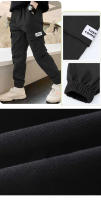 Pantalones De Cargo Para Niños Moda Primavera Otoño Con Letras Deportivas Estilo Casual Delgados Cintura Media Talla Verdadera - details 8