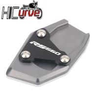 Soporte De Estandarte Lateral Para Motocicleta Aprilia RS660 2020-2023 Alargamiento De La Placa De Soporte De Pies Accesorio De Moto Material De Aluminio - details 4
