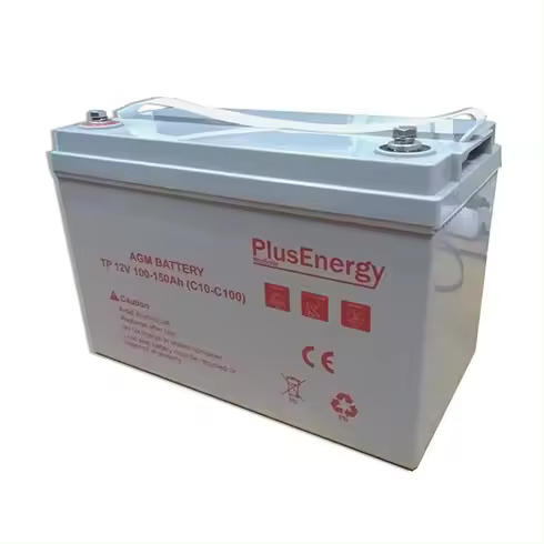 Plusenergy - Batería solar AGM 150Ah 12 v PlusEnergy TP12-150 - 1
