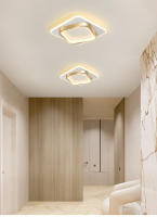 Lámpara De Techo Moderna De Metal LED Para Pasillo Y Escalera Decorativa De Lujo Creativa En Oro Instalación Suelta Fuente De Alimentación AC 220V - details 11