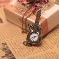 Reloj De Bolsillo Cuarzo Steampunk Con Modelo De Guitarra Y Trompeta Collar Pendiente Regalo Para Hombres Mujeres Y Niños - details 1
