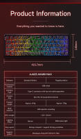 Teclado De Juego RGB AIAZZ AK680 Max Con Switch Magnético Y Tasa De Encadenamiento De 8k RT0.01 TOP Structure Hot Swappable 104 Teclas Para Desktop Y Laptop - details 11