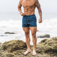 Nuevos Shorts Deportivos Para Hombre 2024 Transpirables Y Ligeros Pantalones De Fitness Para Running Y Playa Estilo Casual - details 9