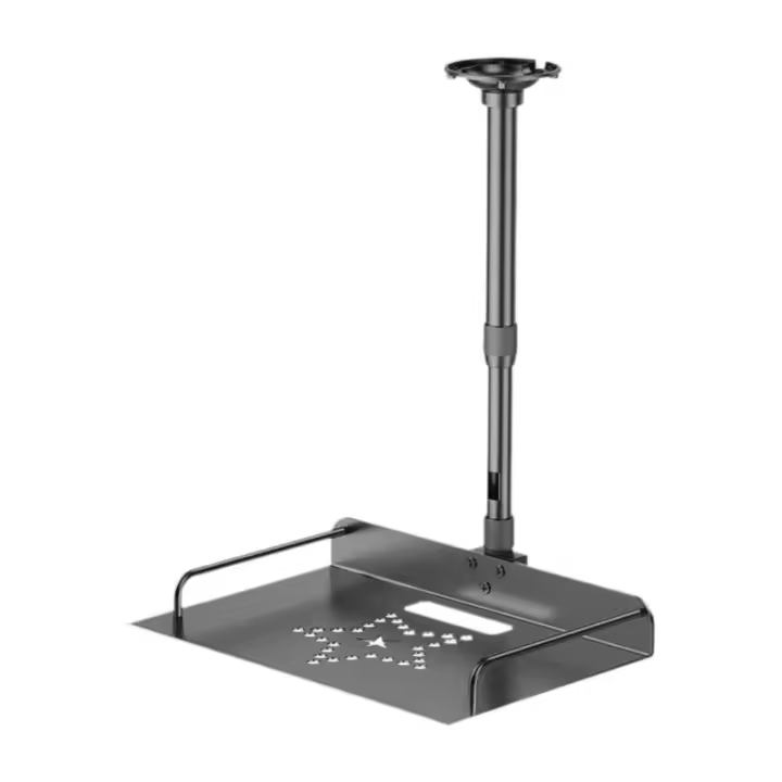 Soporte De Proyector Ajustable En Altura Para Techo Y Pared Para Uso Doméstico Compatible Con Todas Las Marcas De Proyectores Material De Aluminio - 1
