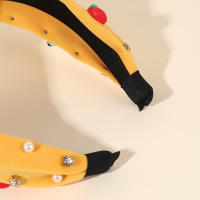 1pc Cinta Para El Cabello De Niñas Con Perlas Y Diamantes Decoración De Lápiz De Dibujo Moda De La Temporada De Regreso a La Escuela Para Adolescentes - details 9