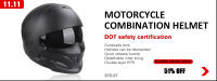 Casco De Motocross Para Niños Comodidad Y Seguridad Protección En Viajes En Motocicleta Adecuado Para Edades 3-9 Años Material ABS - details 0