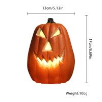 1Pc Decorativo Calabaza Halloween Luces De Lámpara Decoración De Calabaza Para Exterior Estilo Moderno Cerámica Y Enamel - details 5