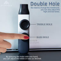Kazoo Doble Agujero Para Acompañamiento Con Ukulele Guitarra Violín Instrumento Musical Portátil Regalos De Navidad - details 1