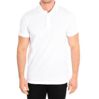 Café Coton-Polo manga corta y cuello de solapa WHITE para Hombre