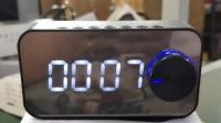Reloj Despertador with Alarma digital, altavoz Bluetooth, Pantalla LED de Hora y Alarma y Espejo de escretorio, Reloj despertador para estudiantes with Tarjeta para el hogar, altavoz para computadora - details 7