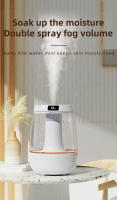 Humidificador de aire USB de 151*151*211 mm, gran volumen de niebla doméstico de 3 l y humidificador atomizador de escritorio silencioso de gran capacidad, humidificador de doble pulverización, adecuado para dormitorios, salas de estar y oficinas - details 3