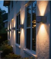 Lámpara De Pared Solar Moderna 10W COB IP65 Impermeable Para Exterior Decoración De Jardín Patio Valla Ambiente - details 14