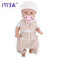 Muñeca De Silicona Completa IVITA WB1512CT Para Niños 36cm Con Pacificador Magnético Muñeco De Peluche Suave Para Niños Juguetes De Navidad - details 15