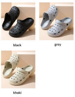 Zapatillas De Mujer Para El Verano Antideslizantes De EVA Para El Hogar Jardín Playa Exterior Con Plataforma Cómodas Y Modernas - details 9