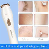 Afeitadora Eléctrica Para Mujer Con Trimmer De Nariz Y Cejas Rascador De Aliento Set De Tres En Uno Remover De Pelo En La Línea Bikini Y Area Pública - details 4