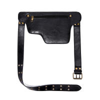 Bolsa De Cintura Estilo Motociclista Punk Retro Deportiva Exterior Ajustable Correa Moda Bolsa De La Cintura Unisex - details 4