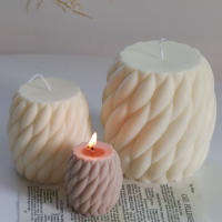 Molde De Velas De Silicona 3D Rotativo Con Gotas De Lluvia Para Artesanía Y Candles Aromáticos Molde De Hueso De Plata Para Resina Y Jabón - details 6