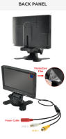 Monitor De Coche MJDOUD AHD Con Cámara Trasera Para Estacionamiento Visión Nocturna 1080P Pantalla 7 Pulgadas 1024*600 24V - details 6